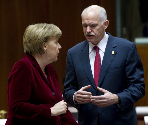 «Πυρετός» στην κυβέρνησης εν όψει της συνάντησης Παπανδρέου – Μέρκελ