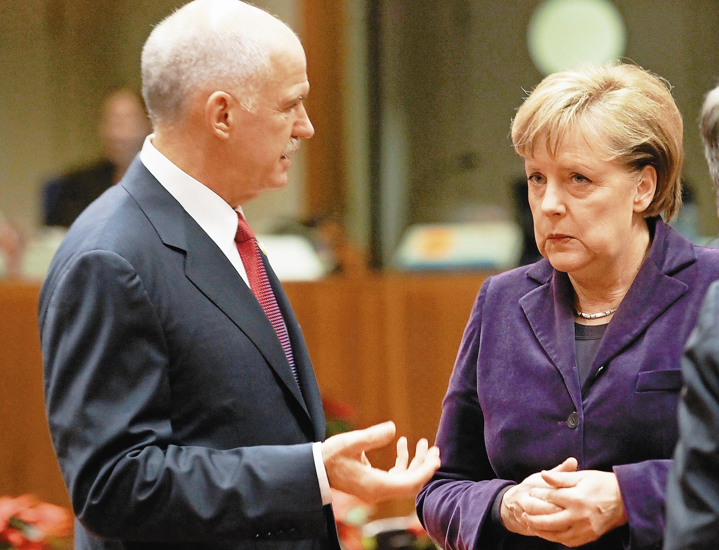 Τετ α τετ  Παπανδρέου-Μέρκελ την Πέμπτη πριν την Σύνοδο Κορυφής