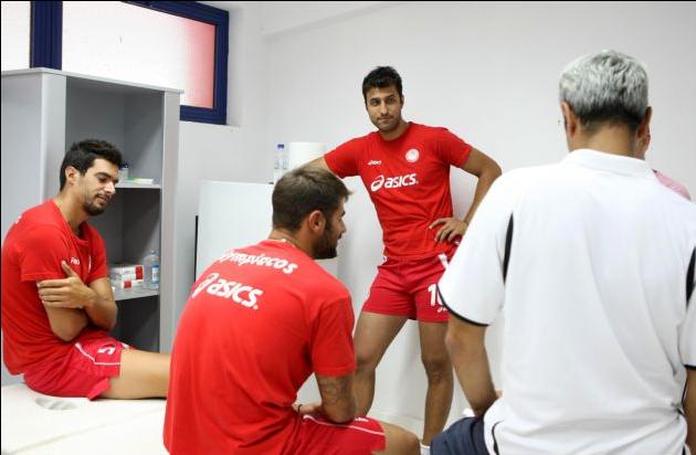 Με… τρεις παίκτες ξεκίνησε η προετοιμασία του Ολυμπιακού