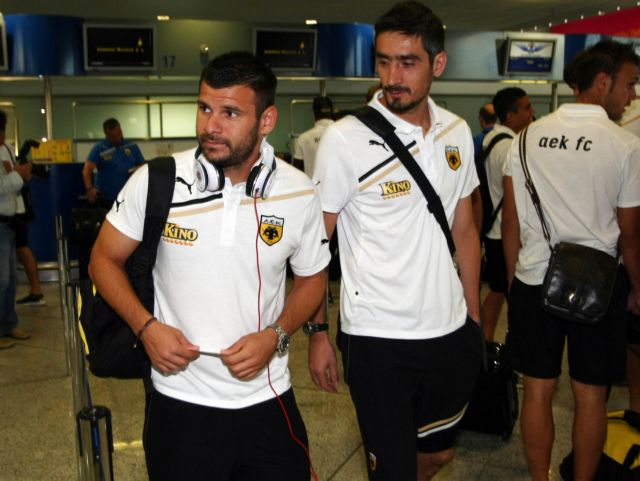 Με τη σκέψη του… καθοριστικού αναχώρησε η ΑΕΚ