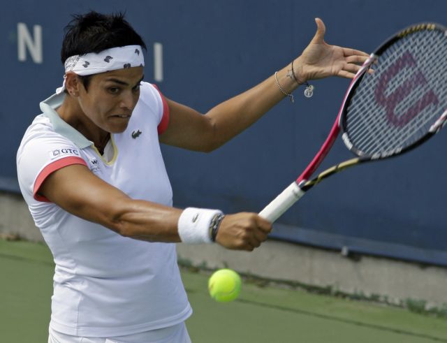 Αποκλείστηκε στο μονό, συνεχίζει στο διπλό η Δανιηλίδου στο Σινσινάτι