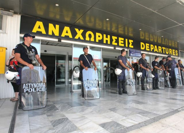 Ποινή φυλάκισης σε δύο ιδιοκτήτες ταξί για αποκλεισμό του αεροδρομίου Ηρακλείου