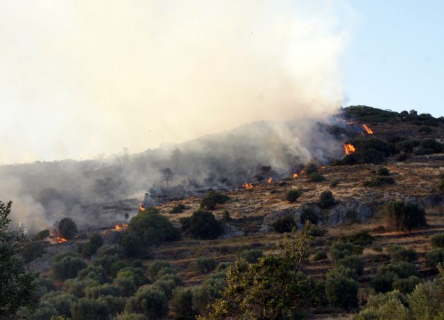 Υπό έλεγχο τέθηκαν οι πυρκαγιές στο Ρέθυμνο