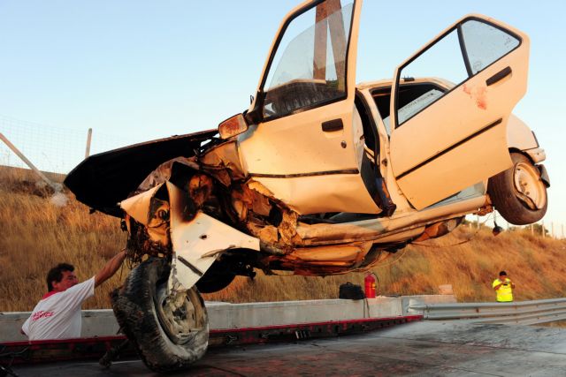 Τροχαίο με τρεις νεκρούς στην εθνική οδό Αθηνών – Λαμίας