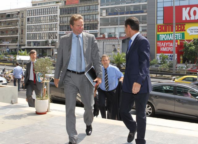 «Σε καλό κλίμα» η συνάντηση της τρόικας με τον πρόεδρο της ΝΔ