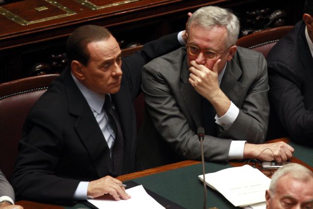 Σε καλή πορεία η οικονομία, ισχυρές οι τράπεζες, διαβεβαιώνει ο Μπερλουσκόνι
