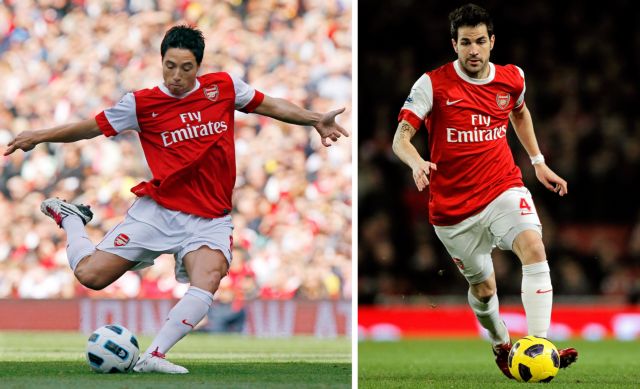 Ο Βενγκέρ άφησε εκτός αποστολής Φάμπρεγκας και Νασρί