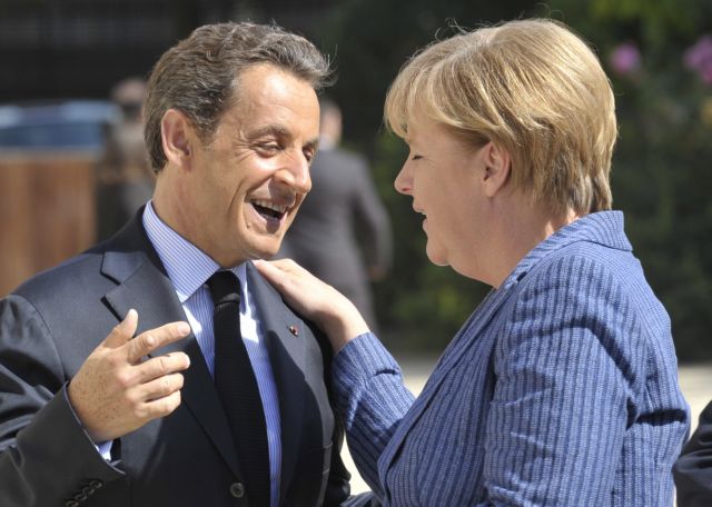 Ηχηρό μήνυμα προς τις αγορές προσδοκά η Ευρώπη από τη συνάντηση Μέρκελ – Σαρκοζί