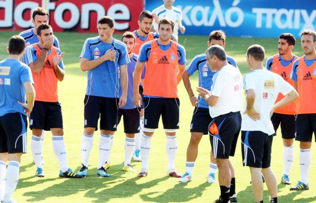 Πρώτη προπόνηση για την Εθνική εν όψει Βοσνίας