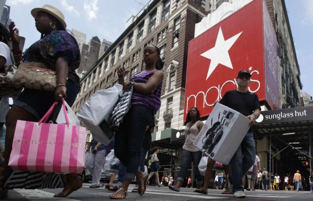 Ενθαρρυντική αύξηση στις λιανικές πωλήσεις στις ΗΠΑ τον Ιούλιο