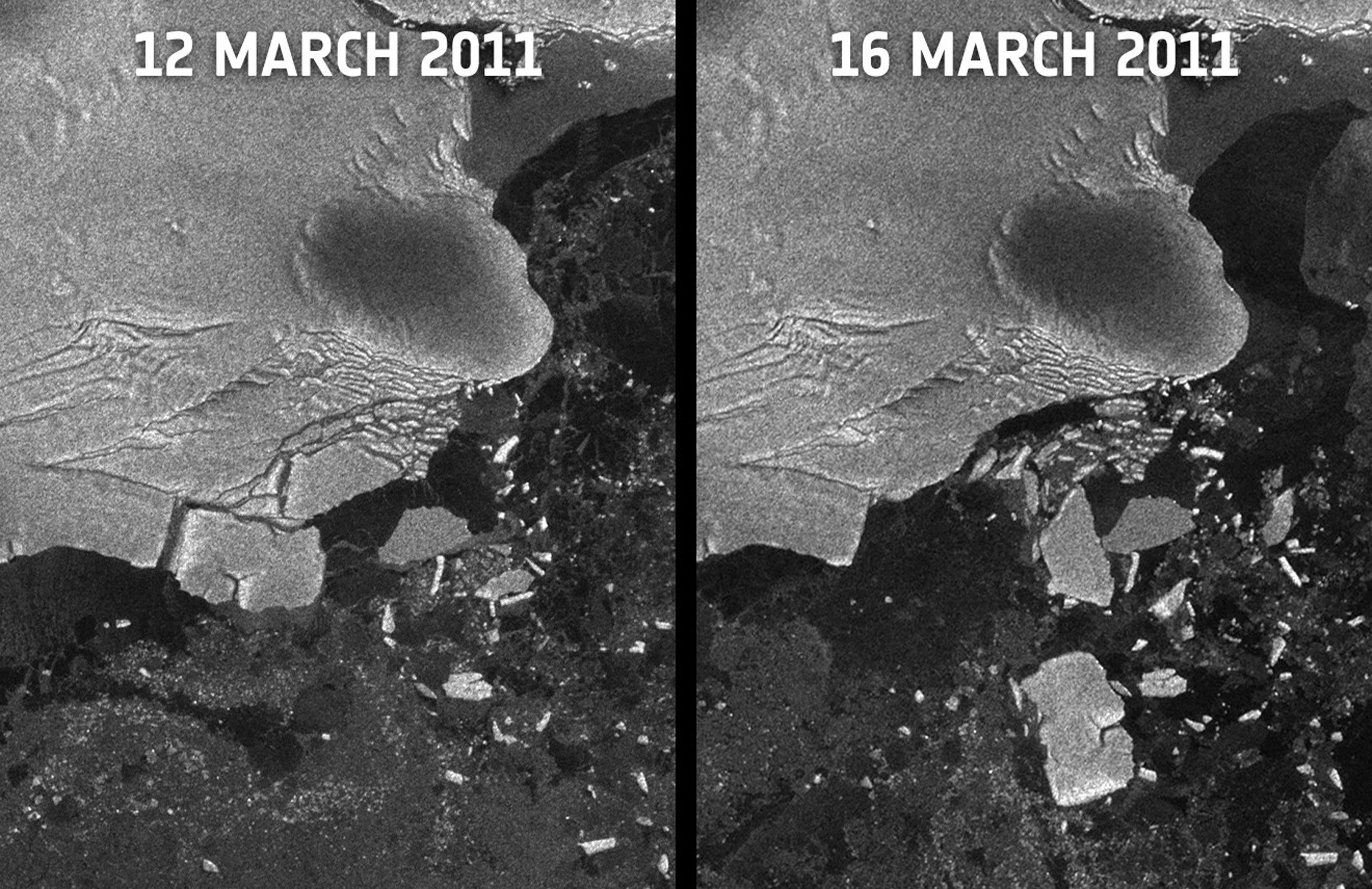 Το τσουνάμι από το σεισμό στην Ιαπωνία «ξεκόλλησε» κομμάτι πάγου στην Ανταρκτική