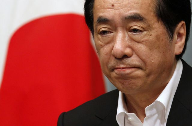 Την παραίτησή του ανακοίνωσε ο Ιάπωνας πρωθυπουργός Ναότο Καν