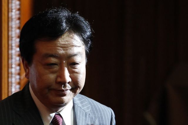 Ο Γιοσιχίκο Νόντα αναλαμβάνει τα καθήκοντά του ως νέος πρωθυπουργός της Ιαπωνίας