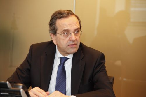 Η πατρίδα θα τα βγάλει πέρα, δήλωσε ο Αντώνης Σαμαράς από την Παναγία Σουμελά Βερμίου