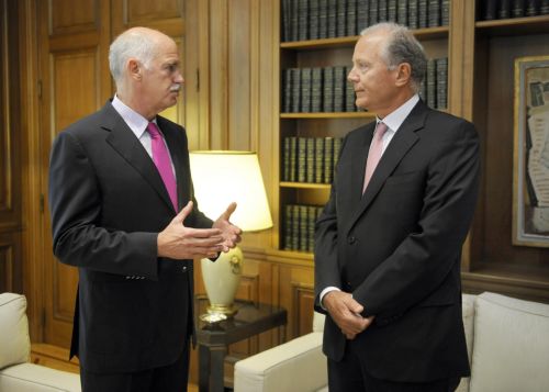 Συνάντηση Γ.Παπανδρέου – Γ.Προβόπουλου για την οικονομία
