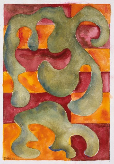 Έργα ζωγραφικής του Οδυσσέα Ελύτη στο Ίδρυμα Θεοχαράκη