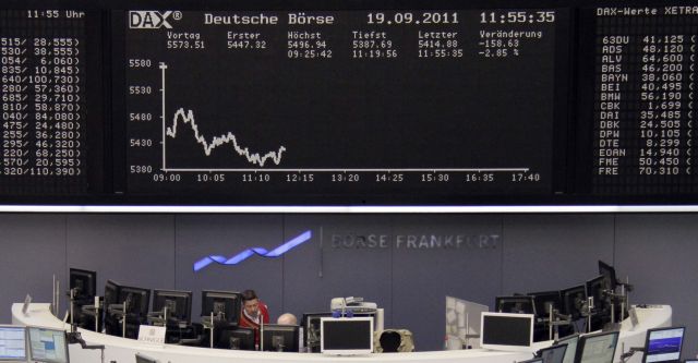 Στο κόκκινο η Γουόλ Στριτ τη Δευτέρα, ισχυρότερη η πτώση στις ευρωπαϊκές αγορές