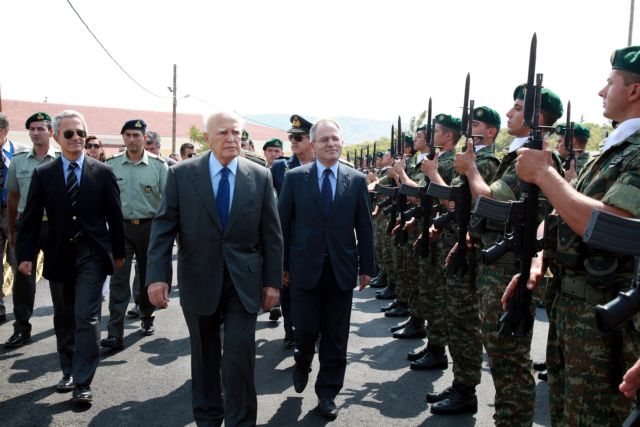 Εγγύηση ασφάλειας για τη χώρα οι Ένοπλες Δυνάμεις, τονίζει ο Κ.Παπούλιας