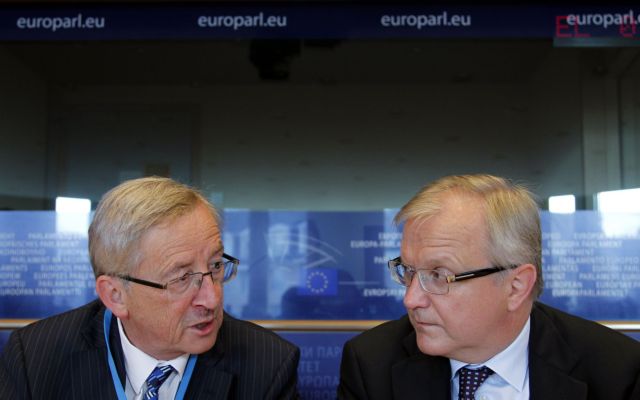 Η 6η δόση «δεν είναι δεδομένη» λέει ο Γιούνκερ, εμπιστοσύνη στην Ελλάδα εκφράζει ο Ρεν