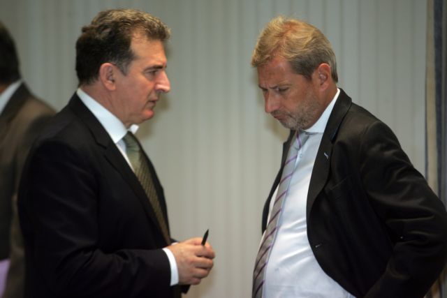 Επενδύσεις στην Ελλάδα έως 1,5 δισ. ευρώ έως το τέλος του 2012 εξήγγειλε ο επίτροπος Χαν