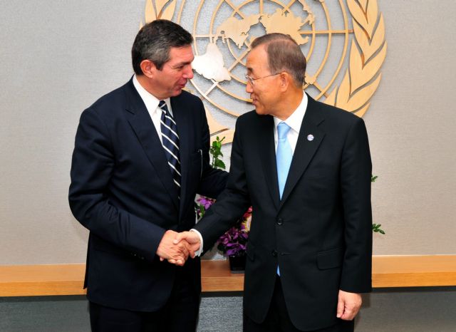 Τον ΓΓ του ΟΗΕ ενημέρωσε ο Σταύρος Λαμπρινίδης για τις νέες τουρκικές προκλήσεις