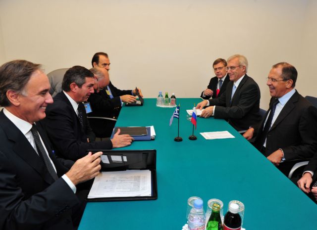 Συνάντηση του Σταύρου Λαμπρινίδη με τον Ρώσο υπουργό Εξωτερικών στον ΟΗΕ