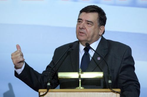 Εκλογές ή κυβέρνηση ενότητας ζήτησε και πάλι ο Γ.Καρατζαφέρης μιλώντας στην ΚΕ του ΛΑΟΣ