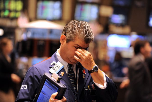 Τη μεγαλύτερη διήμερη «βουτιά» της από το 2008 έκανε η Γουόλ Στριτ