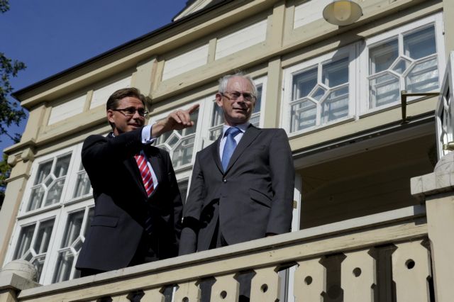 Συμφωνία σύντομα στο θέμα των εγγυήσεων «βλέπει» από το Ελσίνκι ο Βαν Ρομπάι