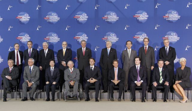 Δεσμεύσεις από τους υπουργούς Οικονομικών της G7 για τη στήριξη των τραπεζών