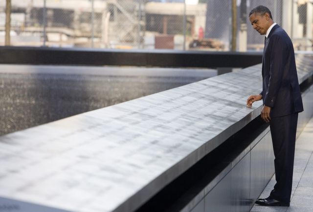 Μήνυμα ενότητας και ελπίδας απηύθυνε ο Ομπάμα στην δέκατη επέτειο της 11ης Σεπτεμβρίου