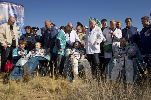 Επιτυχημένη η επιστροφή του Soyuz στο Καζακστάν