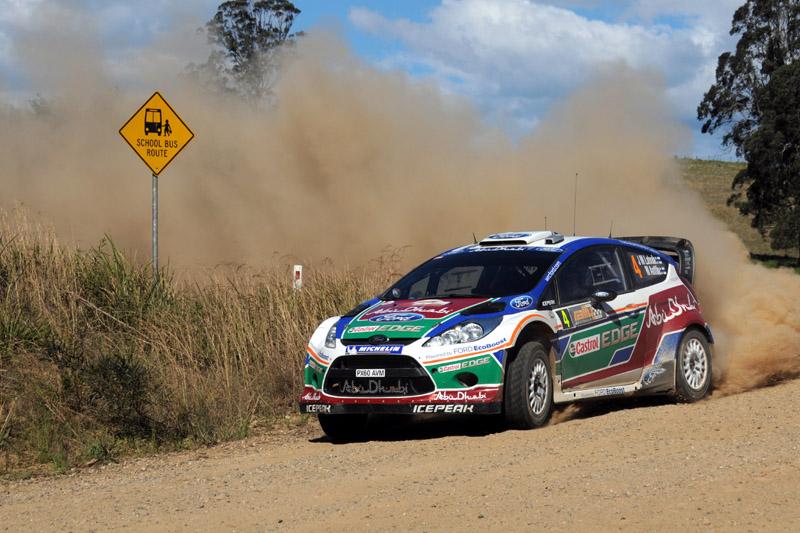 WRC - Ράλι Αυστραλίας 2011, 2η μέρα: Επικεφαλής -για λίγο- ο Jari Matti Latvala