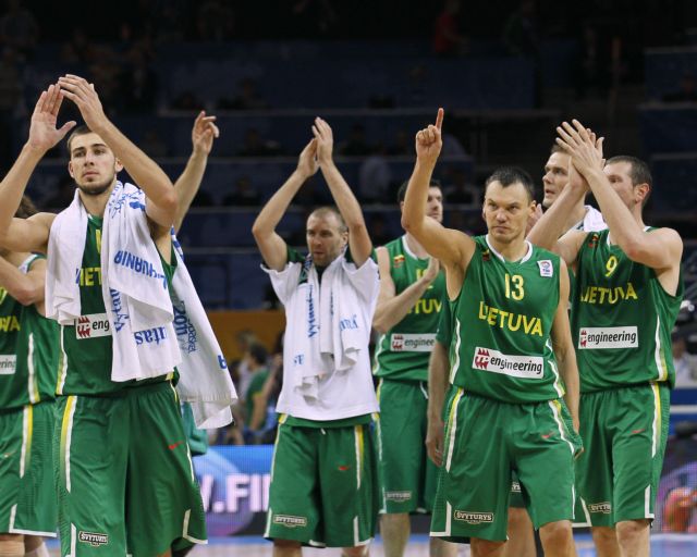 «Χρύσωσε» το χάπι η Λιθουανία με τη νίκη 80-77 επί της Σλοβενίας