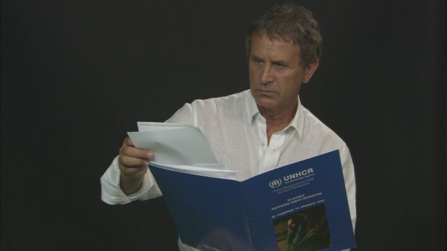 Στη διεθνή εκστρατεία του ΟΗΕ για τους πρόσφυγες συμμετέχει ο Γιώργος Νταλάρας