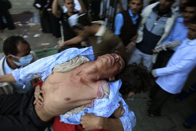 Tουλάχιστον 20 νεκροί σε άγρια καταστολή των διαδηλώσεων στην Υεμένη