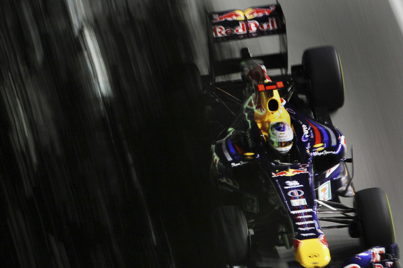 F1 – GP Σιγκαπούρης 2011, ΕΔ2: Πρόβα τίτλου του Sebastian Vettel