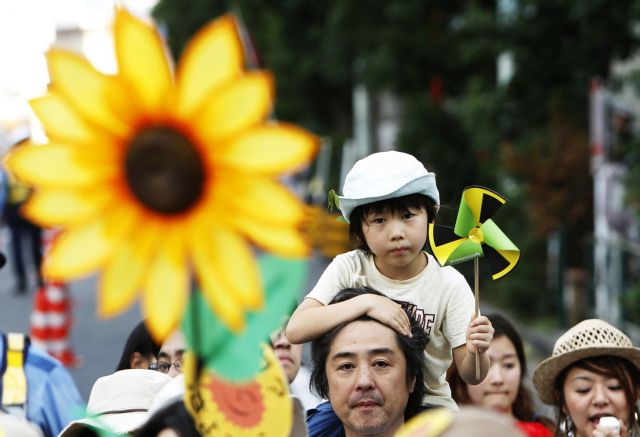 Στους δρόμους χιλιάδες διαδηλωτές στην Ιαπωνία κατά της πυρηνικής ενέργειας