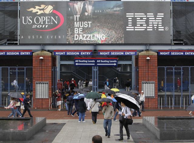 Νέες αναβολές στο US Open λόγω βροχής