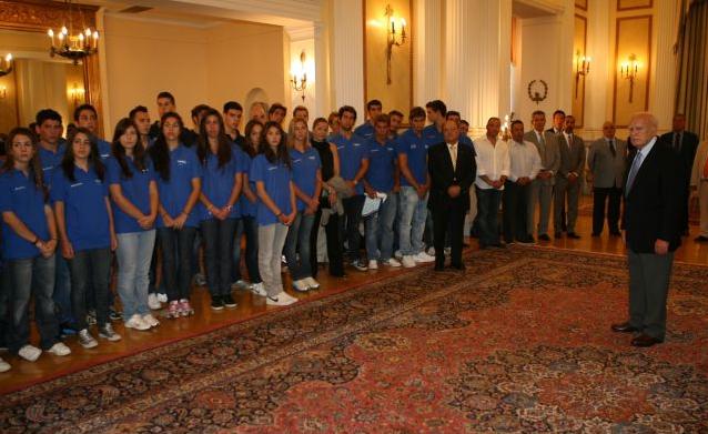 Ο Πρόεδρος της Δημοκρατίας υποδέχτηκε τα «μικρά»… μεγάλα αθλήματα