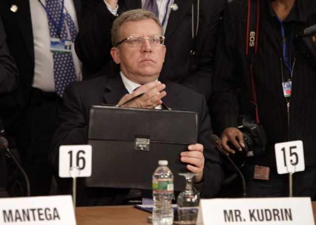 «Παραίτησε» ο Μεντβέντεφ τον υπουργό Οικονομικών του Πούτιν