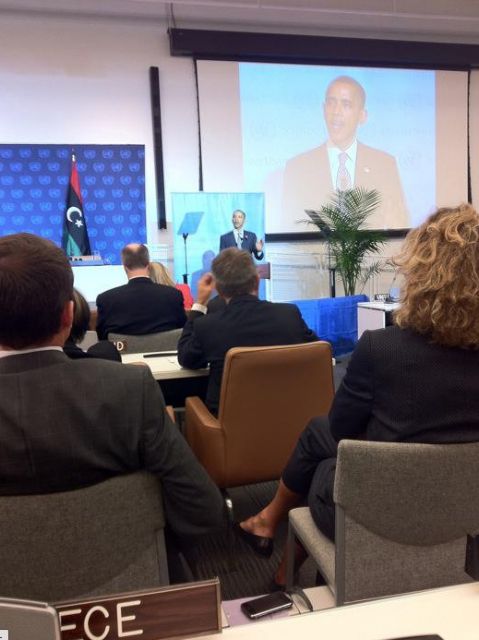 Το νέο κεφάλαιο στην ιστορία της Λιβύης χαιρετίζει ο Ομπάμα, υπόσχεται κάθε βοήθεια