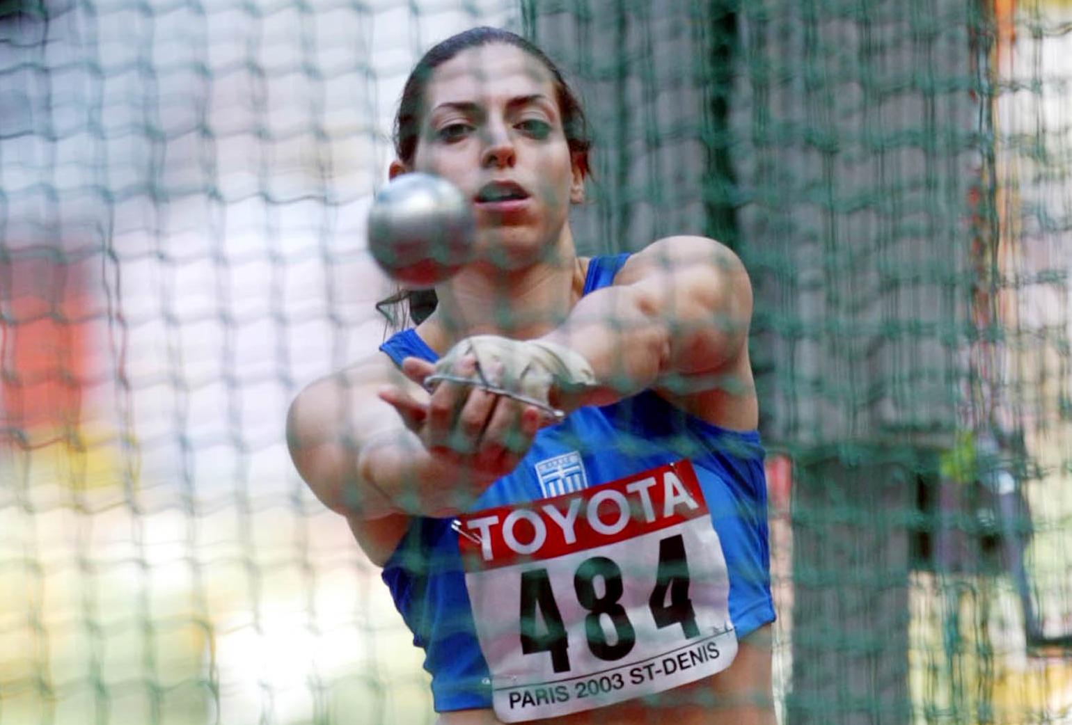 Στην 22η θέση της σφυροβολίας η Παπαγεωργίου