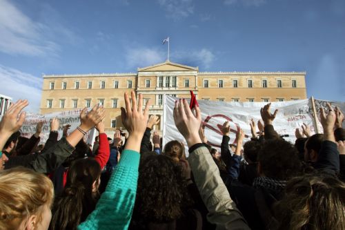 Συλλαλητήριο πραγματοποίησαν οι μαθητές σε Αθήνα και Θεσσαλονίκη