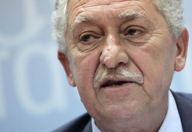 Τα αλλεπάλληλα μέτρα οδηγούν την κοινωνία σε αδιέξοδο, τονίζει ο Φώτης Κουβέλης