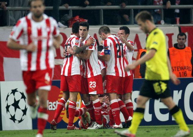 Η νίκη του Ολυμπιακού ανέβασε την Ελλάδα