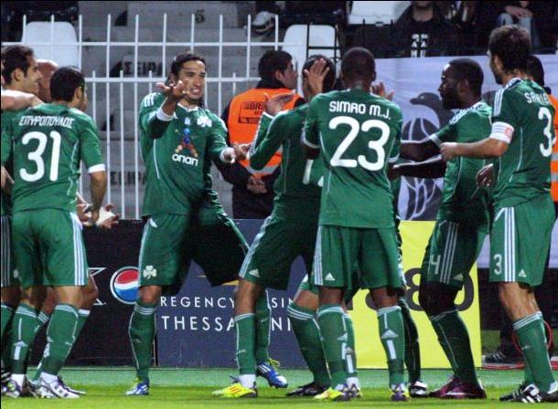 «Πράσινη» υποδοχή στο αεροδρόμιο για το 3-1 στην Τούμπα