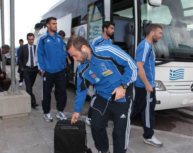 Ετοιμη η εθνική «πέταξε» για Τιφλίδα με στόχο την πρόκριση
