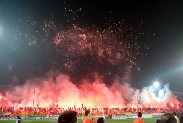 Επίθεση στη σουίτα του ΠΑΟΚ και πετροπόλεμος στον αγωνιστικό χώρο