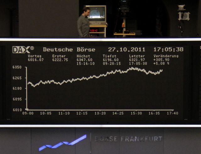 «Πέταξαν» οι δείκτες των ευρωπαϊκών χρηματιστηρίων μετά τη Σύνοδο